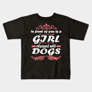 Dog terrier gassie go bulldog shepherd Kids T-Shirt